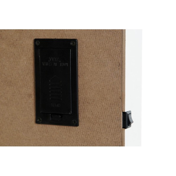 DECORACION PARED MADERA 48X4X22 LEDS 2 SURT.