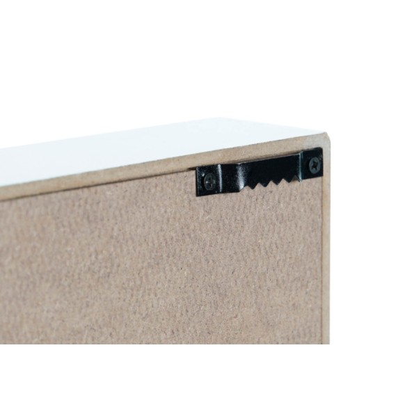 DECORACION PARED MADERA 48X4X22 LEDS 2 SURT.