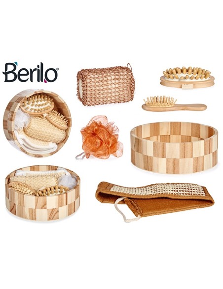 CAJA MAD REDONDA C/5 UTENSI BAÑO SURT 2