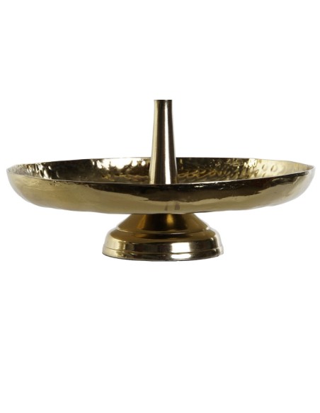 FRUTERO ALUMINIO 22X22X31 2 PISOS RASPADO 2 SURT.