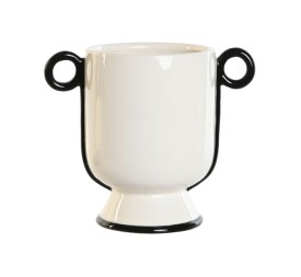 JARRON CERAMICA 21X13X18 BICOLOR