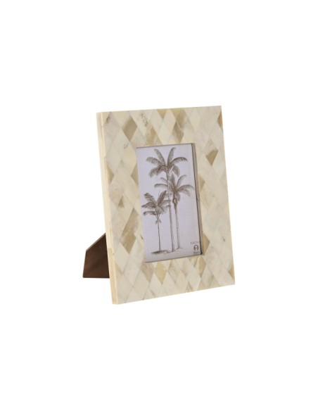 MARCO FOTO 10X15 MANGO HUESO 16,5X1,8X21,7 ROMBO