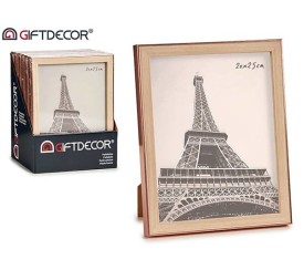 PORTAFOTO COBRE MADERA 20X25CM