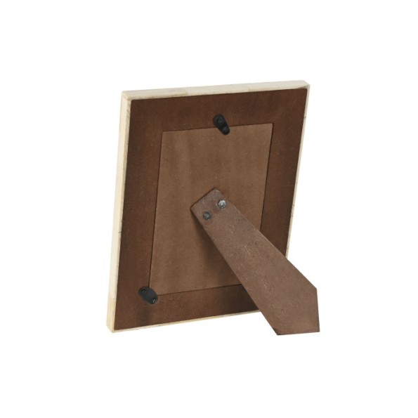 MARCO FOTO 10X15 MANGO HUESO 16,5X1,8X21,7 ROMBO