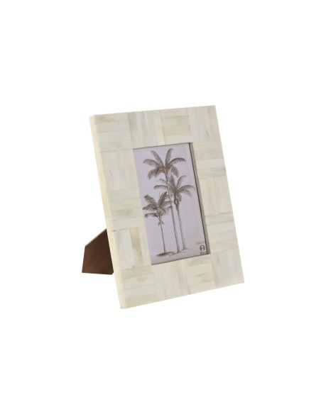 MARCO FOTO 10X15 MANGO HUESO 16,5X1,8X21,5 RAYAS