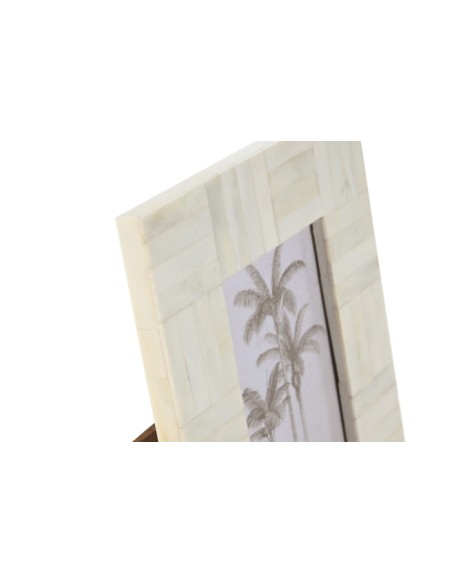 MARCO FOTO 10X15 MANGO HUESO 16,5X1,8X21,5 RAYAS