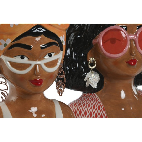 MACETERO DOLOMITE 16X13X24 CHICA GAFAS 2 SURT.