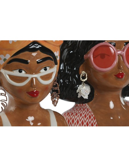 MACETERO DOLOMITE 16X13X24 CHICA GAFAS 2 SURT.