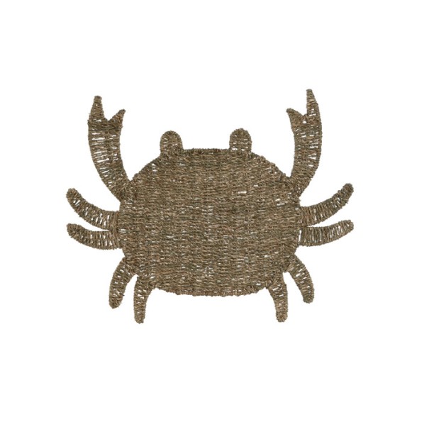 INDIVIDUAL SEAGRASS 60X50X1 CANGREJO NATURAL