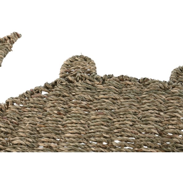 INDIVIDUAL SEAGRASS 60X50X1 CANGREJO NATURAL