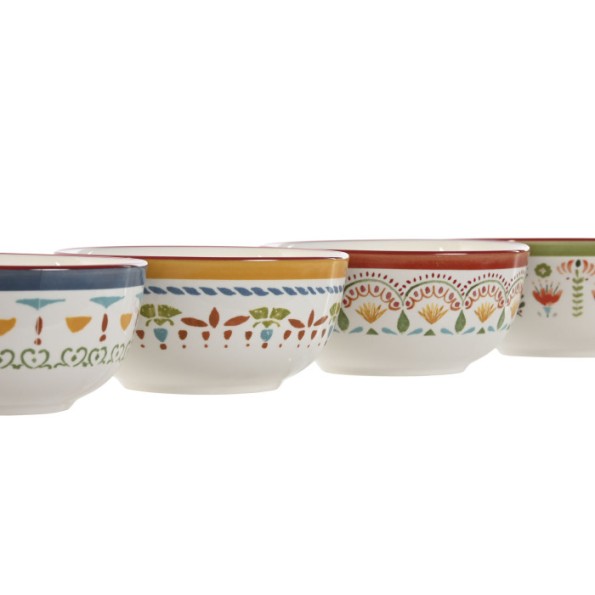 BOL PORCELANA 14X14X6,3 MANDALA 4 SURT.