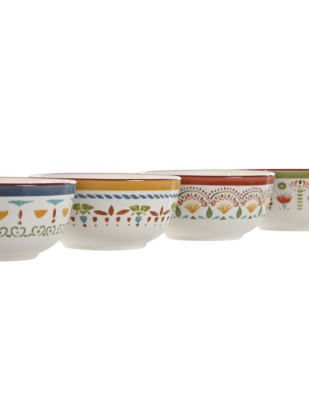BOL PORCELANA 14X14X6,3 MANDALA 4 SURT.