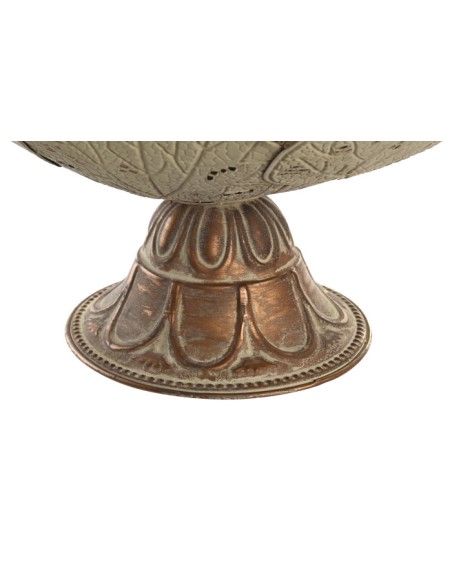 FRUTERO METAL 42X42X80 HOJA DORADO