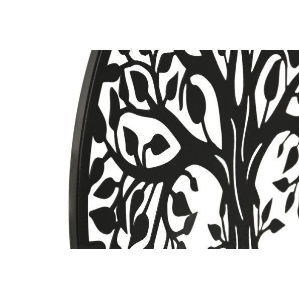 DECORACION PARED METAL 40X1X40 ARBOL 2 SURT.