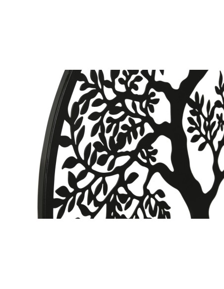 DECORACION PARED METAL 40X1X40 ARBOL 2 SURT. (5675)