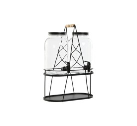 DISPENSADOR BEBIDAS SET 2 CRISTAL 34X18X46 3,5L