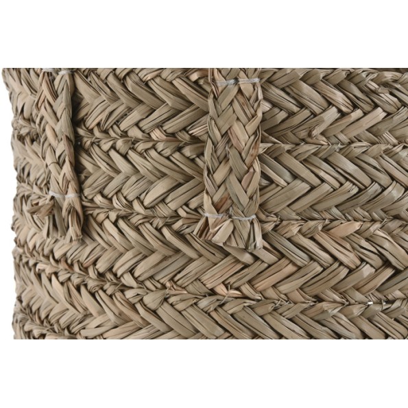 CESTA SET 2 SEAGRASS 40X40X45 NATURAL