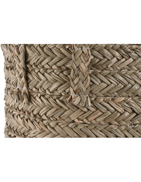 CESTA SET 2 SEAGRASS 40X40X45 NATURAL