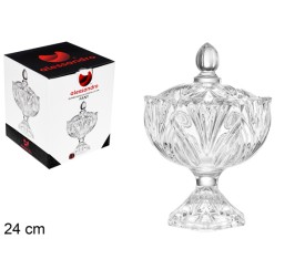 BOMBONERA CRISTAL FANY 16,4x24CM