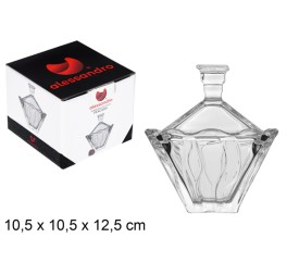 BOMBONERA CRISTAL PESCARA 10,5X12,5CM