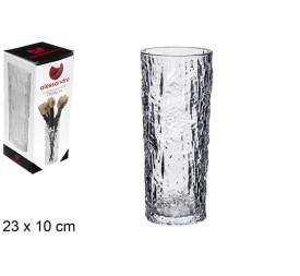 FLORERO CRISTAL FRANCIA 23X10 CM