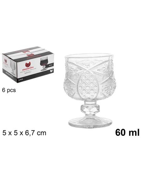 COPA LICOR NAPOLI 60ML (1UNIDAD)