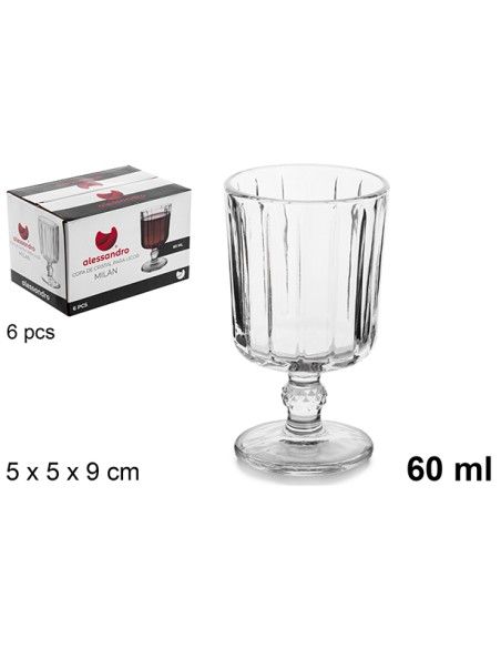 COPA LICOR MILAN 60ML (1 UNIDAD)