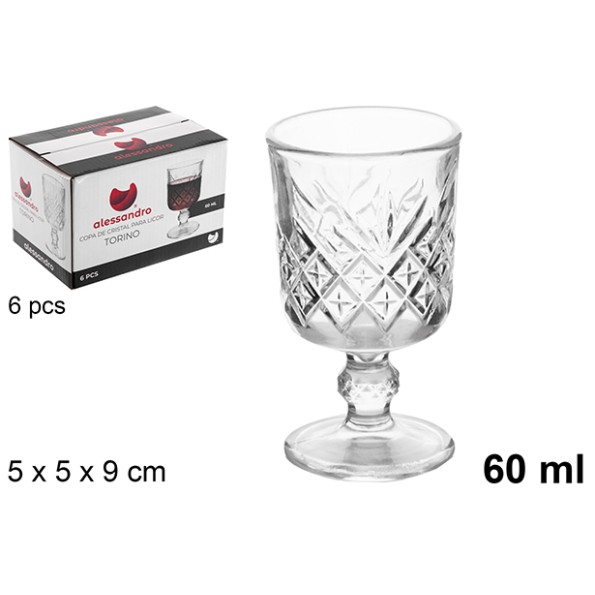 COPA LICOR TORINO 60ML (1 UNIDAD)