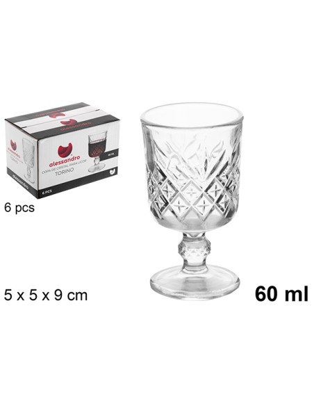 COPA LICOR TORINO 60ML (1 UNIDAD)
