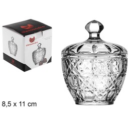 BOMBONERA CRISTAL SIRACUSA 8,5X11 CM