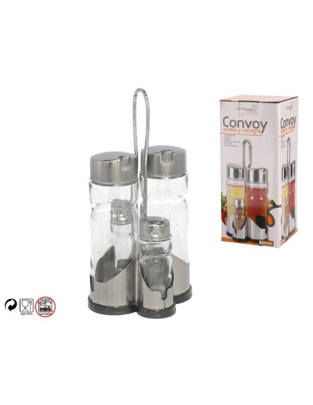 CONVOY 5 PZAS. ACEITE Y VINAGRE CONVOY 5 PZAS. ACEITE Y VINAGRE