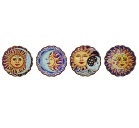 POSAVASOS DOLOMITE 10,8X10,8X0,7 SOL LUNA 4 SURT.