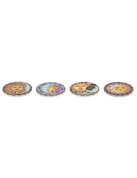 POSAVASOS DOLOMITE 10,8X10,8X0,7 SOL LUNA 4 SURT.