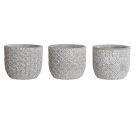MACETERO CEMENTO 14X14X12 ETNICO 3 SURT