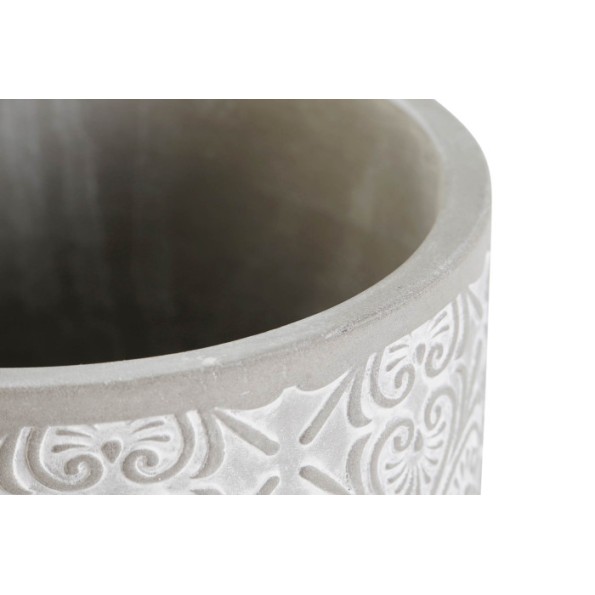 MACETERO CEMENTO 14X14X12 ETNICO 3 SURT