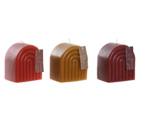 VELA CERA 8X6X9 320 GR, ARCOS 3 SURTIDO