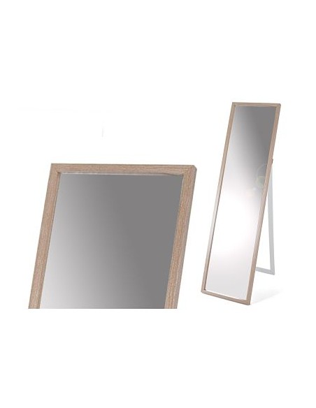 ESPEJO DE PIE NATURAL 120X30 CM