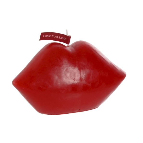 Vela de Cera en forma de Labios - Regalos  San Valentín | Mundo Flor