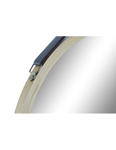 ESPEJO BAMBU ESPEJO 38X2X43 MARRON