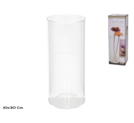 FLORERO TUBO CRISTAL 10X30CM ANAIS