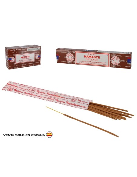 INCIENSO 15G 12 STICKS NAMASTE