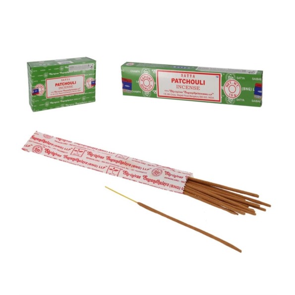 INCIENSO 15G 12 STICKS PATCHOULI