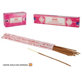INCIENSO 15G 12 STICKS ROSE