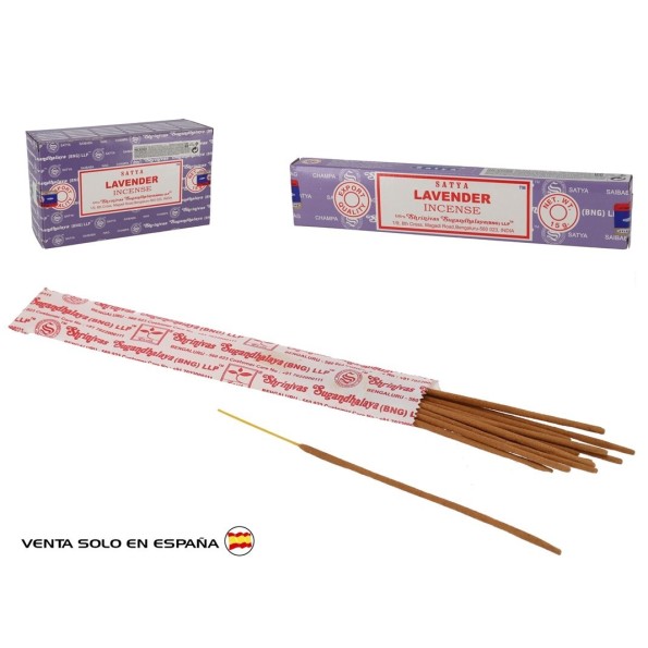 INCIENSO 15G 12 STICKS LAVENDER