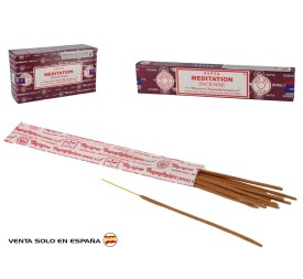 INCIENSO 15G 12 STICKS MEDITATION