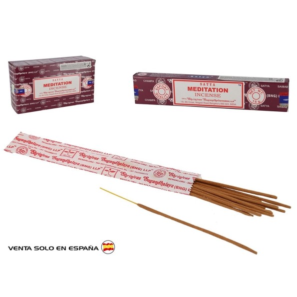 INCIENSO 15G 12 STICKS MEDITATION