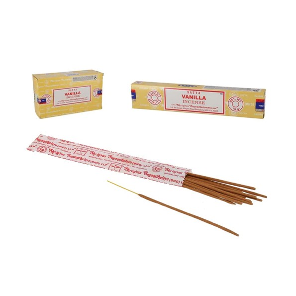 INCIENSO 15G 12 STICKS VANILLA