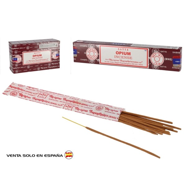 INCIENSO 15G 12 STICKS OPIUM