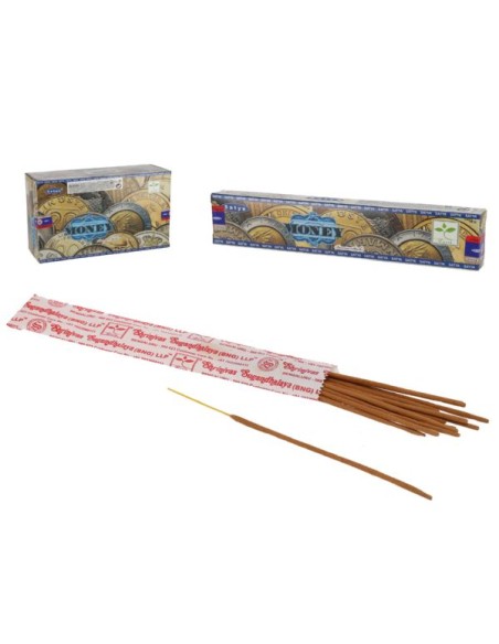 INCIENSO 15G 12 STICKS MONEY