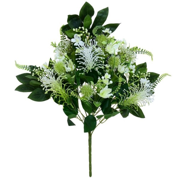 CONJUNTO GREVILLEA X12 -59CM (BLANCO)